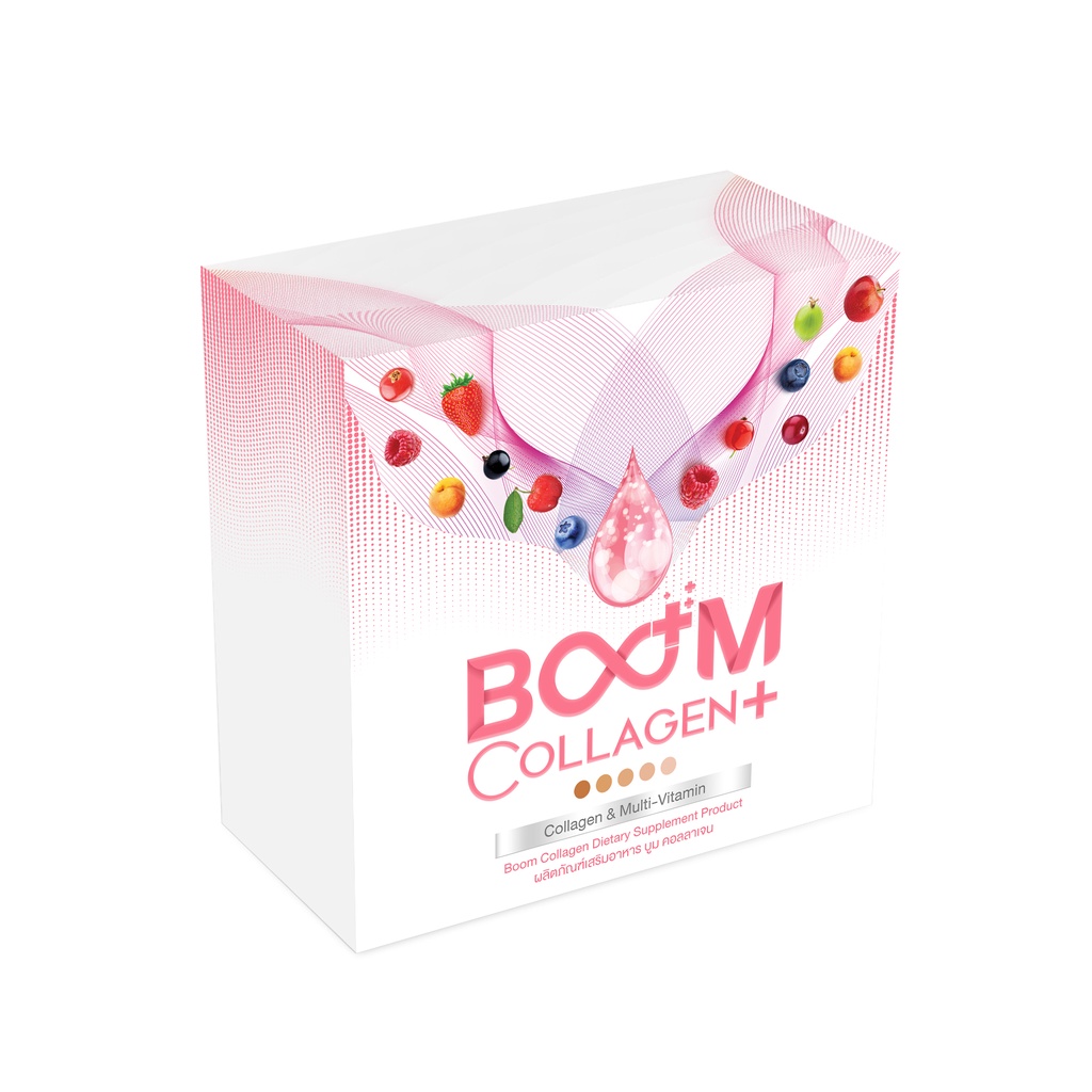 BOOM COLLAGEN PLUS Dietary Supplement (Good for your health and beauty) Shopee Thailand