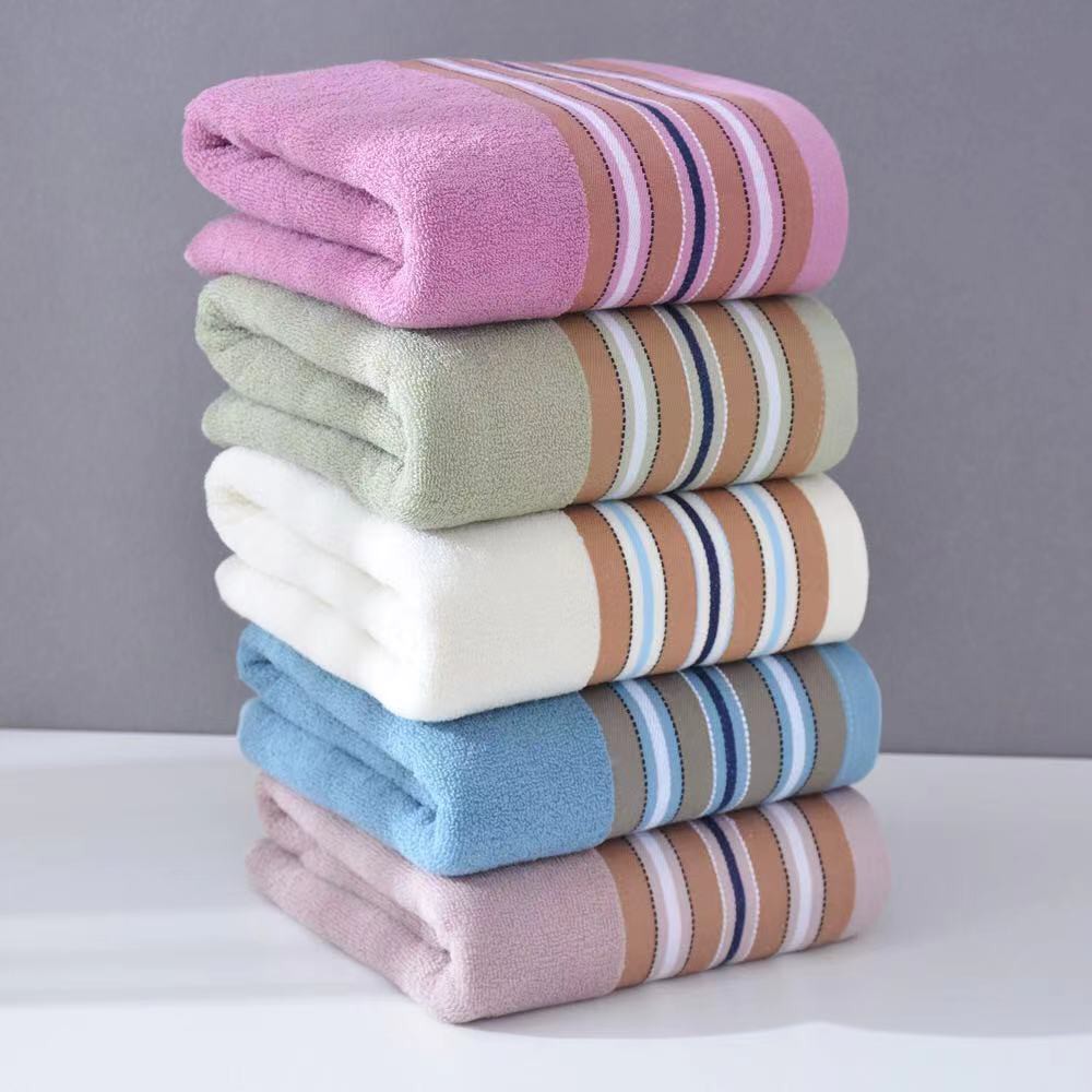 ผ้าเช็ดตัว ผ้าขนหนู เกรดโรงแรม ขนาด 27x54 นิ้ว (14ปอนด์) ราคาส่ง Cotton 100%
