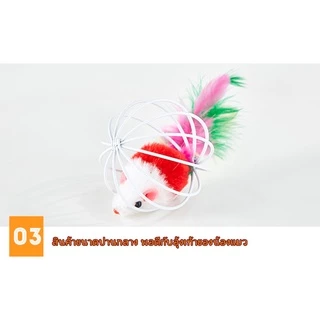 AL-093 ของเล่นแมว ของเล่นหมา ของเล่นสุนัข บอลกรงหนู สำหรับสัตว์เลี้ยง (คละสี) 🔥 พร้อมส่ง 🔥