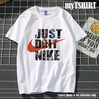 NIKE NBA เสื้อยืดจอร์แดน ฮิปฮอป แร็พ แขนสั้น ไฮสตรีท เรโทร คอกลม สั้น NIKE เสื้อยืดผู้ชาย &gt;;Q
