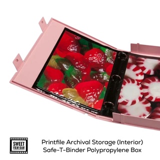 [Ring Box Binder] Printfile Archival Storage Safe-T-Binder Polypropylene Box | Sweet Film Bar