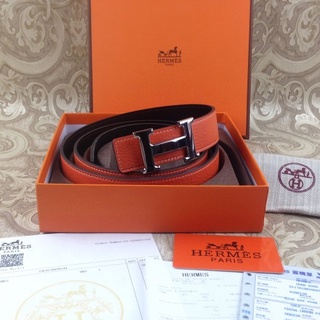 เข็มขัด Hermes ผลิตจากหนังtogoลูุุุุกวัวแท้ หนังนุ่ม งานHiend