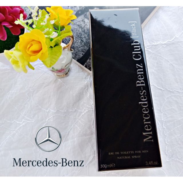 Mercedes Benz Club Black Edt 100 ml. ( กล่องซีล )