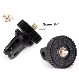 Screw Tripod Mount Adapter converter for Gopro Hero 11/10/9/8/7/6/5/4/3+/3 Camera Mount GoPro Accessories Camera