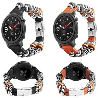 Huami Amazfit GT MM / GTS สายนาฬิกาข้อมือสายหนัง 42 มม. / GTS