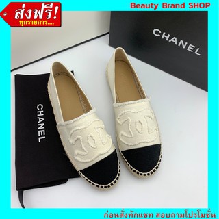 🔥 ราคาส่ง งานตรงปก เป๊ะมาก🔥  รองเท้า Chanel Espadrilles Size 36 - 40 Full Set Option