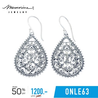 Memorine Jewelry ต่างหูเงินแท้ 925 : ONLE63