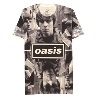 เสื้อวงร็อค💨💨Oasis.💨💨คอฟิต‼️ผ้าบาง‼️ทรงสวย‼️สกรีนเต็ม‼️