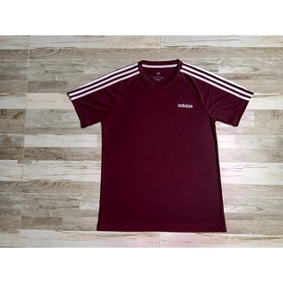 เสื้อ ADIDAS CLIMALITE แขนสั้น สีเลือดหมู