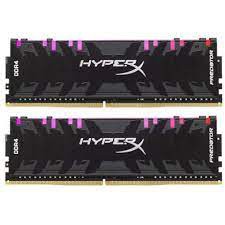 KINGSTON RAM HYPER-X PREDATOR 32GB 16GBX2 BUS3200 BLACK RGB (HX432C16PB3AK2/32)