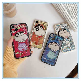 เคสซิลิโคนนิ่ม ลายการ์ตูนชินจัง สําหรับ iphone 13 11 8 Plus iphone 13 12 11 pro Max Xr XS X XS Max 6 7 8plus SE 2020 case i12 case i11 case i13 12 13 mini