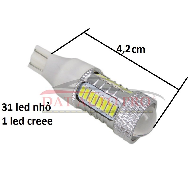 หลอดไฟ LED T15 4014 31 led + 1 cree led สําหรับรถยนต์และรถจักรยานยนต์