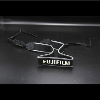 สายคล้องกล้อง แบบห้อยคอ สีดำขอบเทา Fujifilm ใหม่ ใช้ได้กับกล้องทุกยี่ห้อ