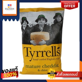 (แพ็ค2)Cheddar Cheese Chips Tyrrells 150g/ชิปชีสเชดดาร์ Tyrrells 150g(Pack 2)Cheddar Cheese Chips Tyrrells 150g/Cheddar