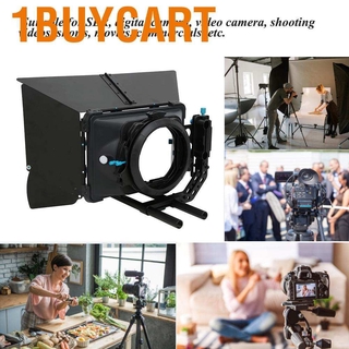 1 Buycart Fotga Dp3000 M3 กล่อง Matte Box สําหรับรางรถไฟ 15 มม .