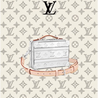 Louis Vuitton/ LV/ HANDLE TRUNK กระเป๋าถือ ซิลเวอร์ สเปเชียล