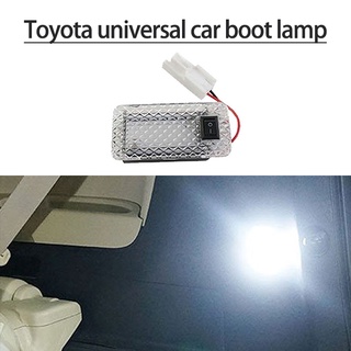 โคมไฟบูทรถยนต์ led แบบสากล สําหรับ Toyota Alphard 30 Vellfrie 30 AGH20 ANH20 RAV4 Prius corolla NOAH VOXY