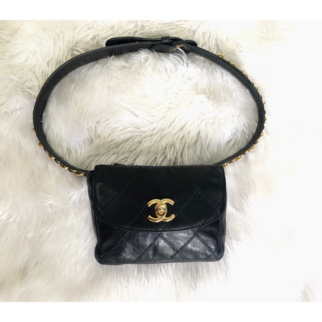 Chanel belt bag mini vintage