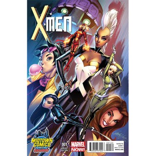 [Comic] X-Men #1 (2013 3rd Series) Midtown Comics Exclusive Variant Cover by J. Scott Campbell