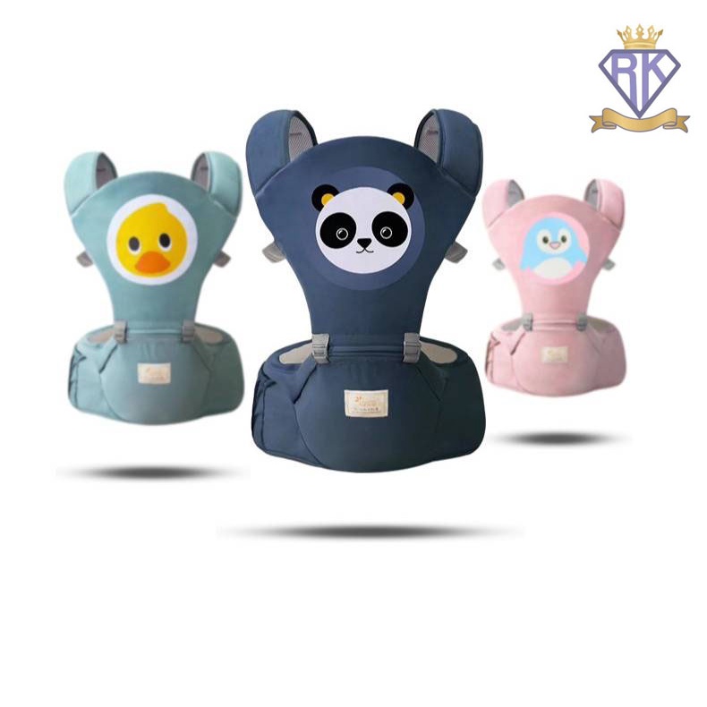 Fairy kids เป้อุ้มเด็ก เป้อุ้มไอมาม่ารุ่นใหม่  สะพายหน้า สะพายหลัง ใช้เป็น Hip seat ได้ G007