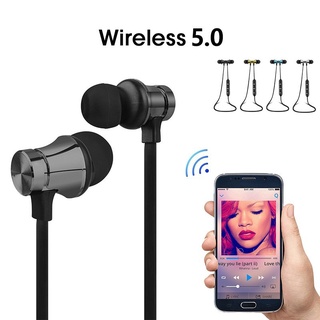 หูฟังบลูทูธไร้สาย บลูทูธ 4.2 หูฟังสเตอริโอหูโทรศัพท์กับไมค์ Wireless Bluetooth Earphone Heaphone XT11