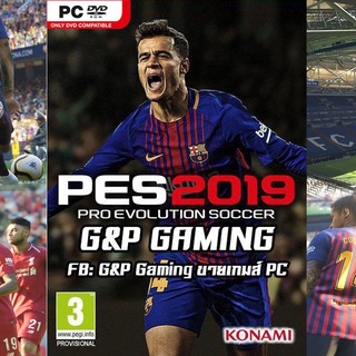 [PC GAME] แผ่นเกมส์ PES 2019 / Pro Evolution Soccer 2019 Smoke Patch Update 19.1.4 [ฤดูกาลล่าสุด] PC