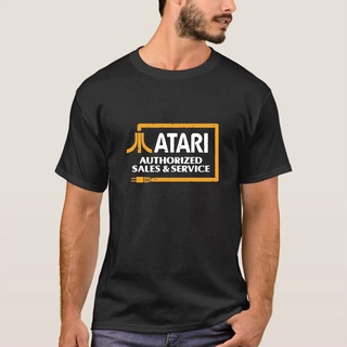 เสื้อยืดผ้าฝ้ายพิมพ์ลายคลาสสิก พร้อมส่ง เสื้อยืดแขนสั้น พิมพ์ลาย Atari หลากสี สไตล์เรโทร แฟชั่นฤดูร้อน สําหรับผู้ชาย และ