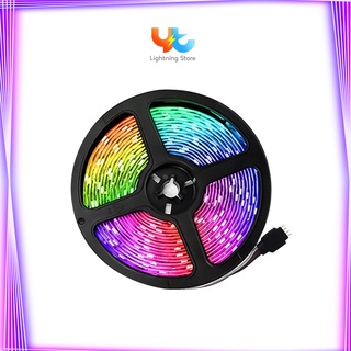 IWACHI ชุดไฟริ้บบิ้น  ไฟตกแต่งห้อง 5M RGB รุ่นมีรีโมท IWC-5050-SET-5M-RGB-REMOTE