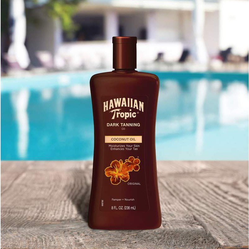 Hawaiian Tropic® Dark Tanning Oil สูตรเข้มเร็ว ช่วยให้ผิวแทนไว