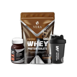 VERA Whey Protein Isolate สูตรลีนไขมัน 3 รสชาติ - ขนาด 2 Lbs..