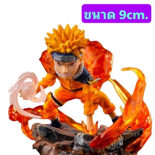 โมเดล Naruto นารูโตะ ร่างสถิต ฐานแอคชั่น ขนาด9cm. มีกล่อง