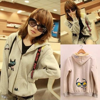 (สินค้าพร้อมส่งค่ะ) เสื้อแฟชั่น jacket เกาหลี แขนยาว