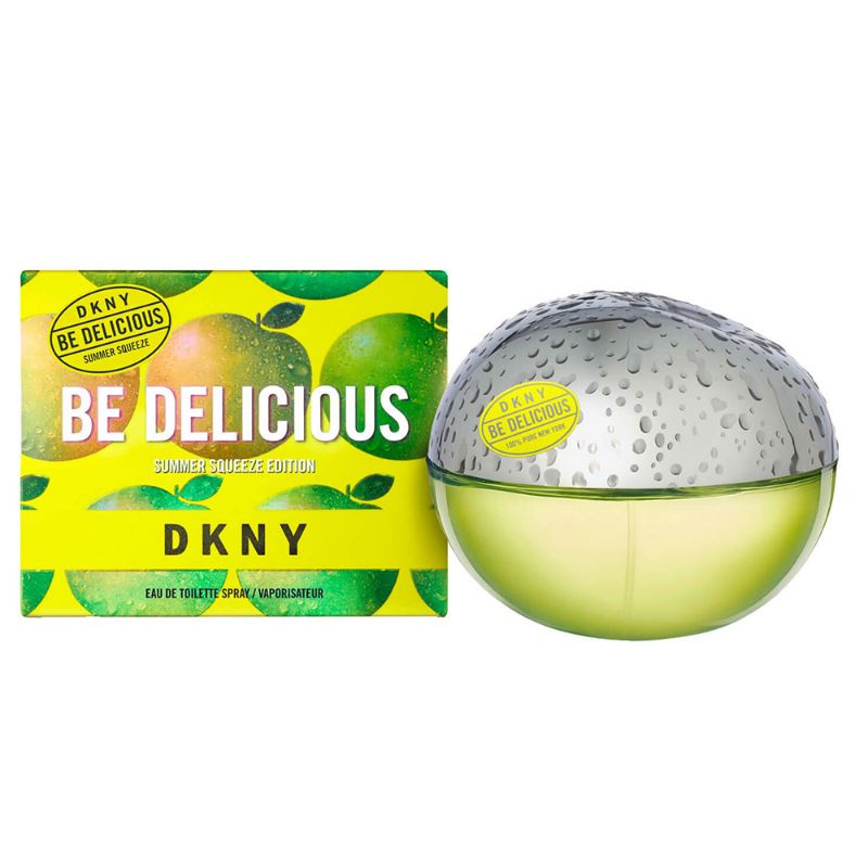 น้ำหอมแอปเปิ้ลเขียว ส้ม เกรปฟรุต#DKNY Be Delicious Summer Squeeze
 50ml.(EDT)ของแท้100%