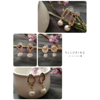 🥨 Alluring 🥨-A0005🌛ต่างหูสไตล์ Korean 🇰🇷