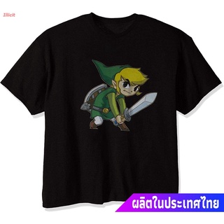 เสื้อยืดกีฬา Nintendo Mens Big Link T-Shirt Mens Womens T-shirts