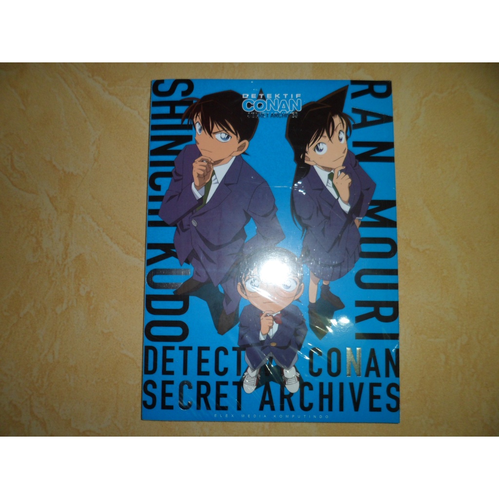 Detective Conan Secret Archives 1 Shinichi Kudo & Ran Mouri Seal Book