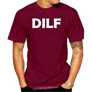 ขายดี!ขายดี เสื้อยืดลําลอง แขนสั้น คอกลม พิมพ์ลาย DILF Dads Comedy Single Fathers Day เหมาะกับฤดูร้อน สําหรับผู้ชาย GGfi