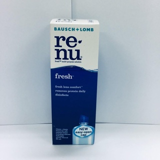 Renu น้ำยาล้างคอนแทคเลนส์ re nu รีนืว ขนาด 60  ml re-nu [เล็ก]