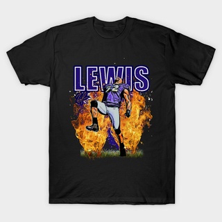 เสื้อยืด คอกลม ลําลอง Ray Lewis สําหรับผู้ชาย