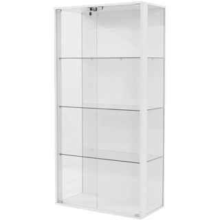 [กทม. 3-5 วัน ส่ง] SB Design Square ตู้โชว์กระจก LOOMS รุ่น Gaelan ขนาด 80 ซม. สีขาว (80x40x160 ซม.)