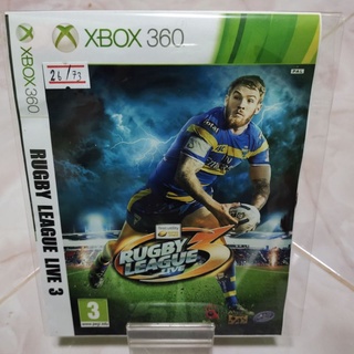 แผ่นเกมส์เอ็กบ็อกซ์ Xbox 360 Rugby League Live 3