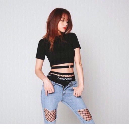 WAIST BELT CROPTOP**