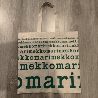 Marimekko in logo totebag Color black , green