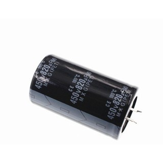 ตัวเก็บประจุไฟฟ้า 450V 820UF 450V820UF 35 * 60 มม.