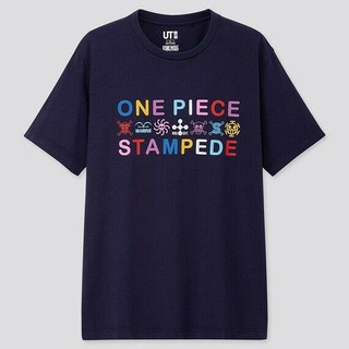 ✔☞▷เสื้อยืด One Piece Stampede X Uniqlo Ut Gildan สําหรับผู้ชายของขวัญวันเกิด