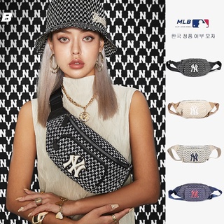 ใหม่ของแท้ 100% MLB NEW YORK YANKEES กระเป๋าสะพายไหล่ NY