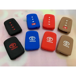 ซิลิโคนแบบหนา Toyota Altis Camry (Smart Key)  ส่งฟรี Kerry เก็บเงินปลายทางได้ * ทักแชทเพื่อเลือกสีก่อนสั่งซื้อ*