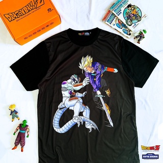 เสื้อยืดอินเทรนด์ผู้ชายอินเทรนด์ผู้หญิง🟠เสื้อยืด DragonBallZ🐉BLACK COLLECTION-BC2S-3XL