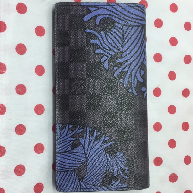 LV กระเป๋าสตางค์ใบยาว ดามิ สีดำ มืสอง ไม่แท้ งานดี แม่ค้าใช้เอง