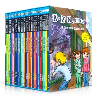 26 Books A To Z Mysteries Children English Novel Chapter reading Book นิยายภาษาอังกฤษ หนังสือเด็กภาษาอังกฤษ หนังสือ